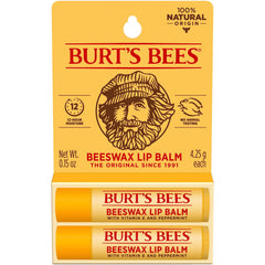 Burt's Bees balsamo labial Original con cera de abejas, suaviza labios secos.