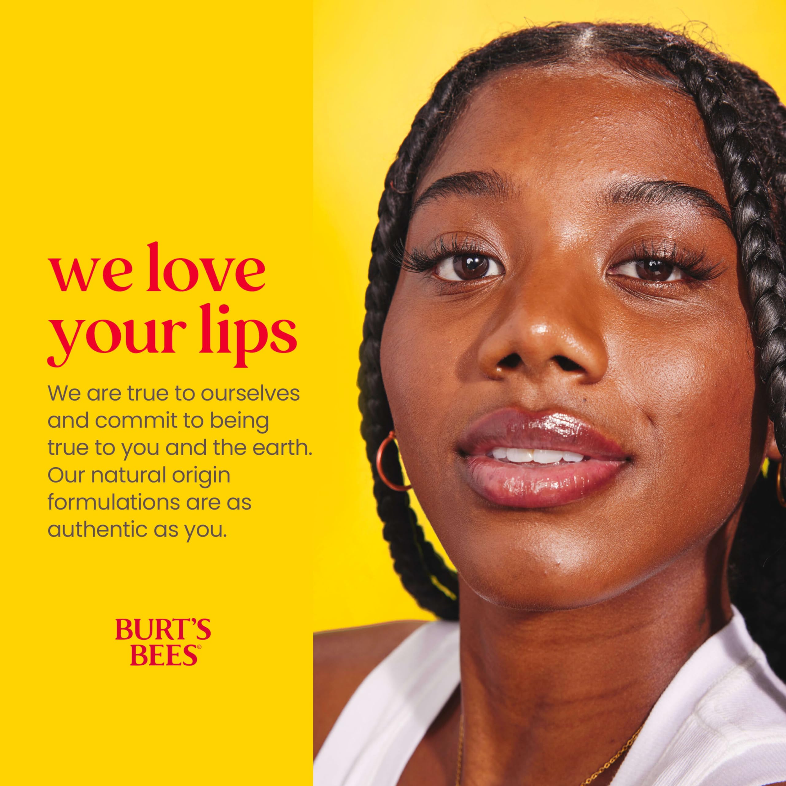 Burt's Bees balsamo labial Original, sensación fresca de menta al aplicar.