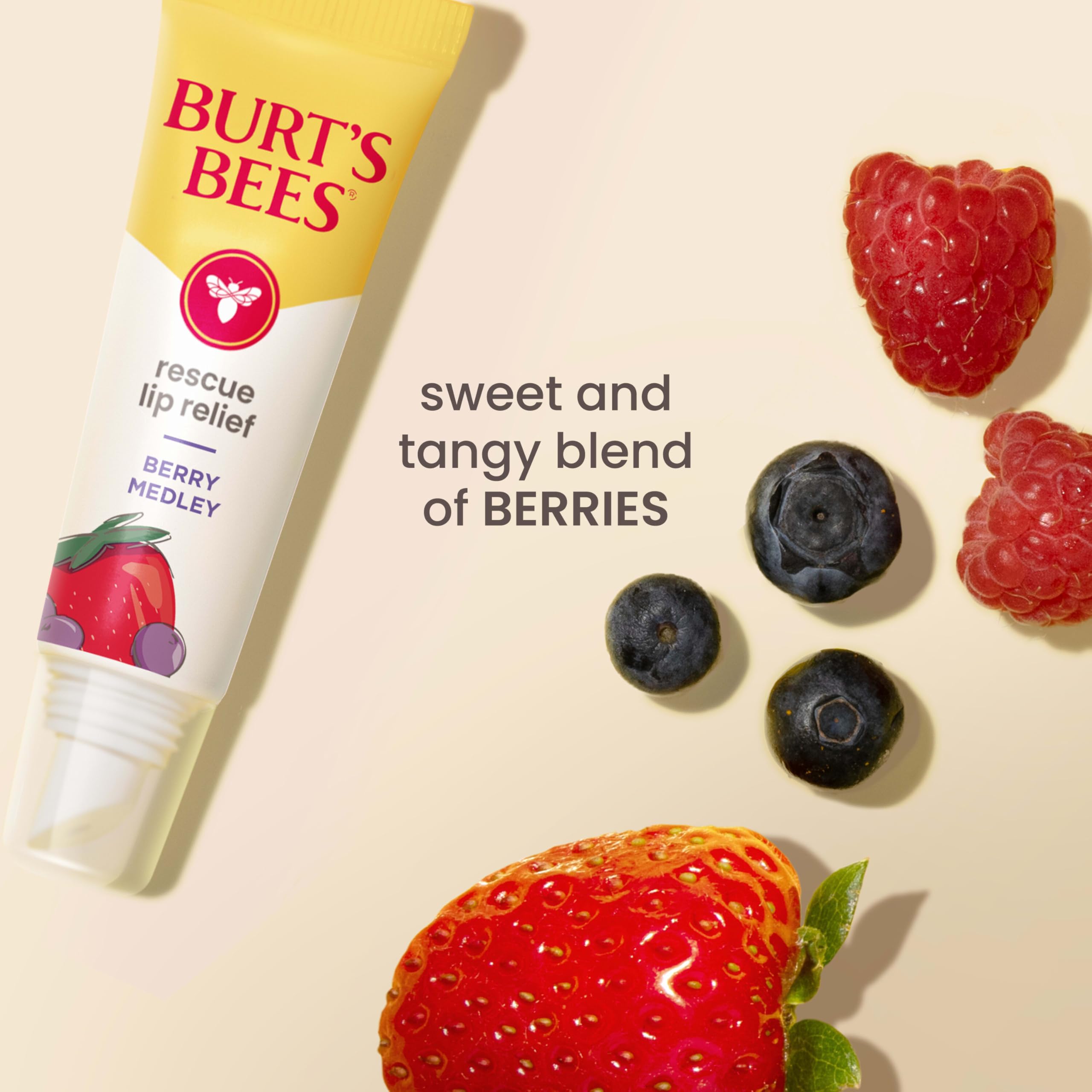 Burt's Bees Berry Medley, sabor a frutos para experiencia sensorial