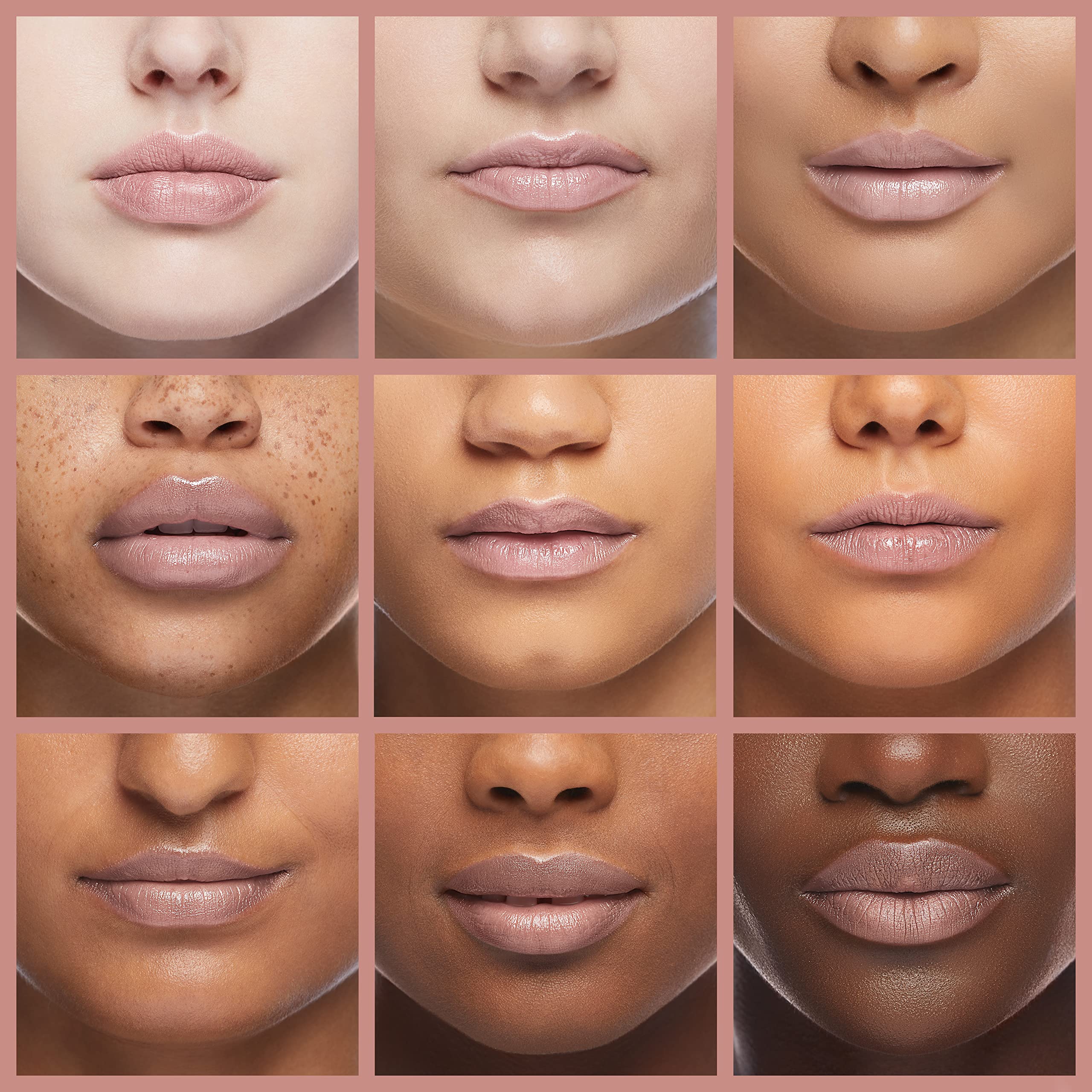 Burts Bees Lip Shine Whisper tono mauve para realzar la expresión con suavidad.