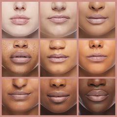 Burts Bees Lip Shine Whisper tono mauve para realzar la expresión con suavidad.
