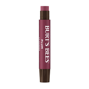 Burt's Bees Brillo labial Plum tubo: hidratación suave y color natural para uso diario.