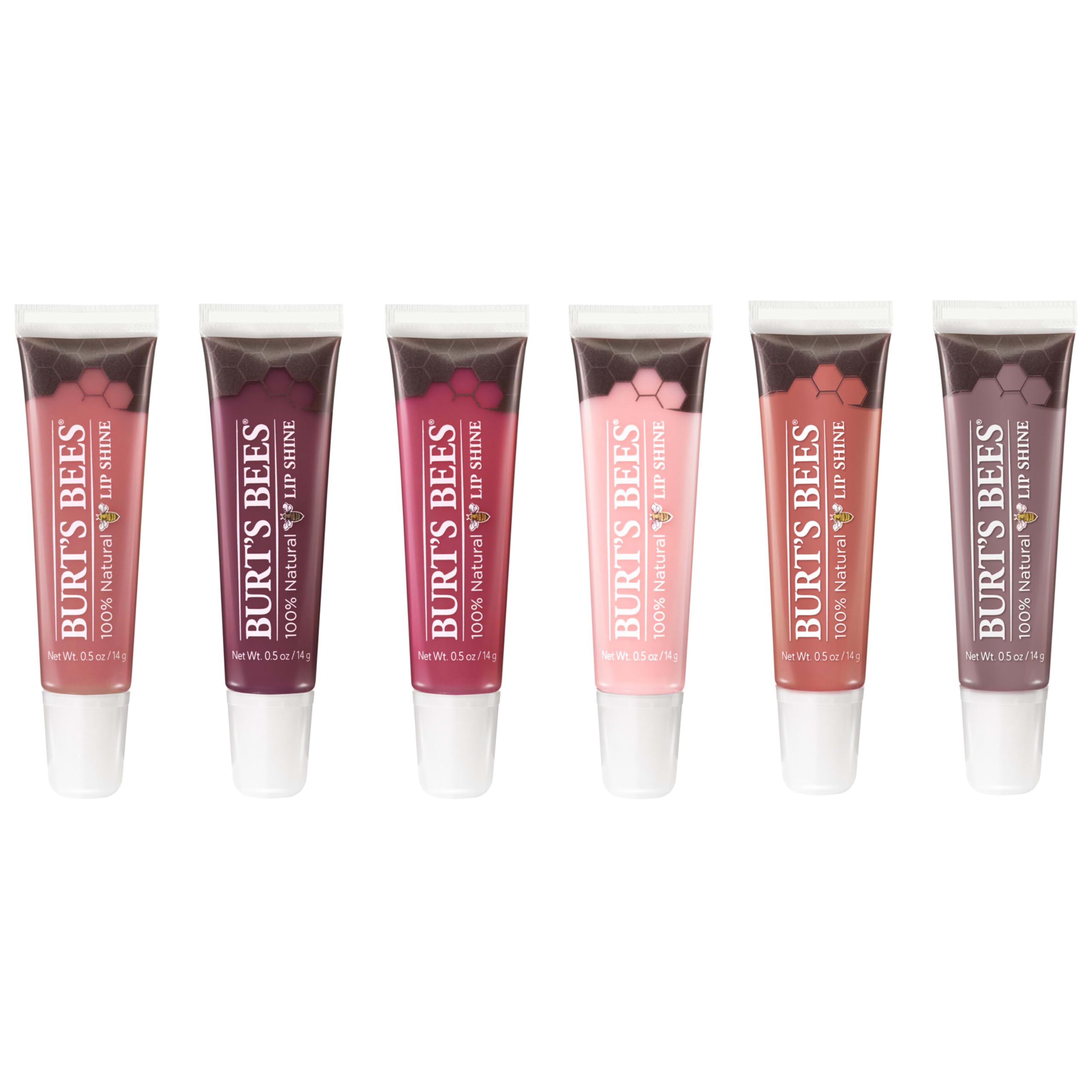 Burts Bees Lip Shine Whisper rosa frambuesa para citas o salidas.