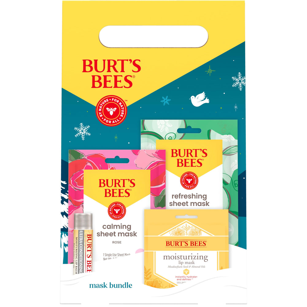 Burt's Bees empaque navideño práctico para bolso.