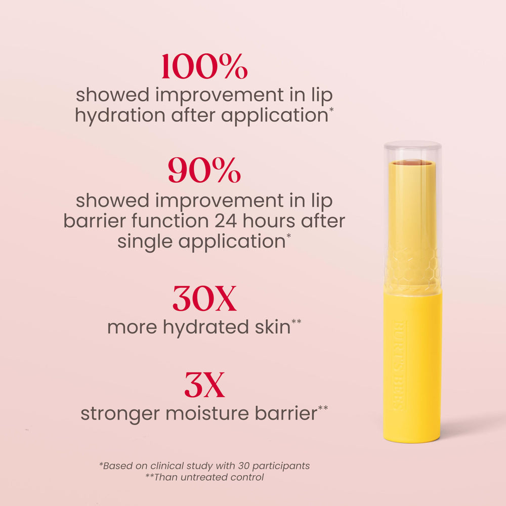Burt's Bees hidratación de 24 horas para labios secos.