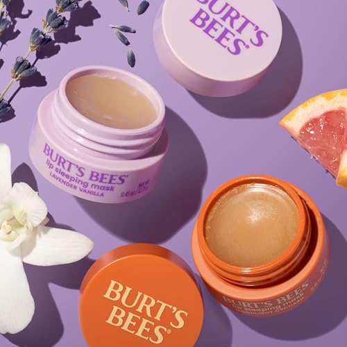 Formato nocturno de Burts Bees Moonlight Orchard para cuidado de labios.