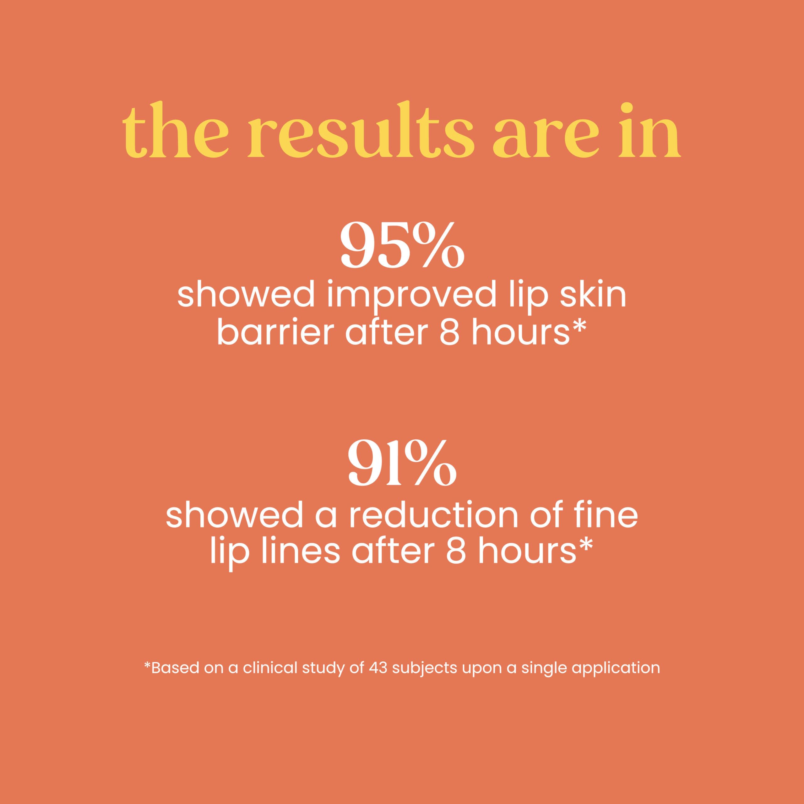 Textura gel no pegajosa de Burts Bees Moonlight Orchard para labios suaves.