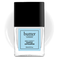 Butter London Melt Away, frasco de exfoliante suaviza cutículas para manicura suave