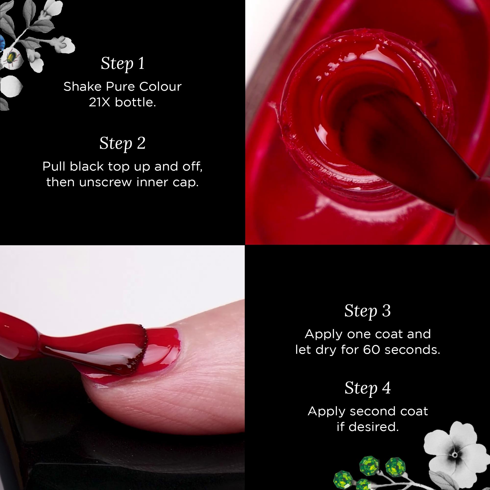 Butter LONDON PC21X Esmalte Afters base fortificante y capa brillo