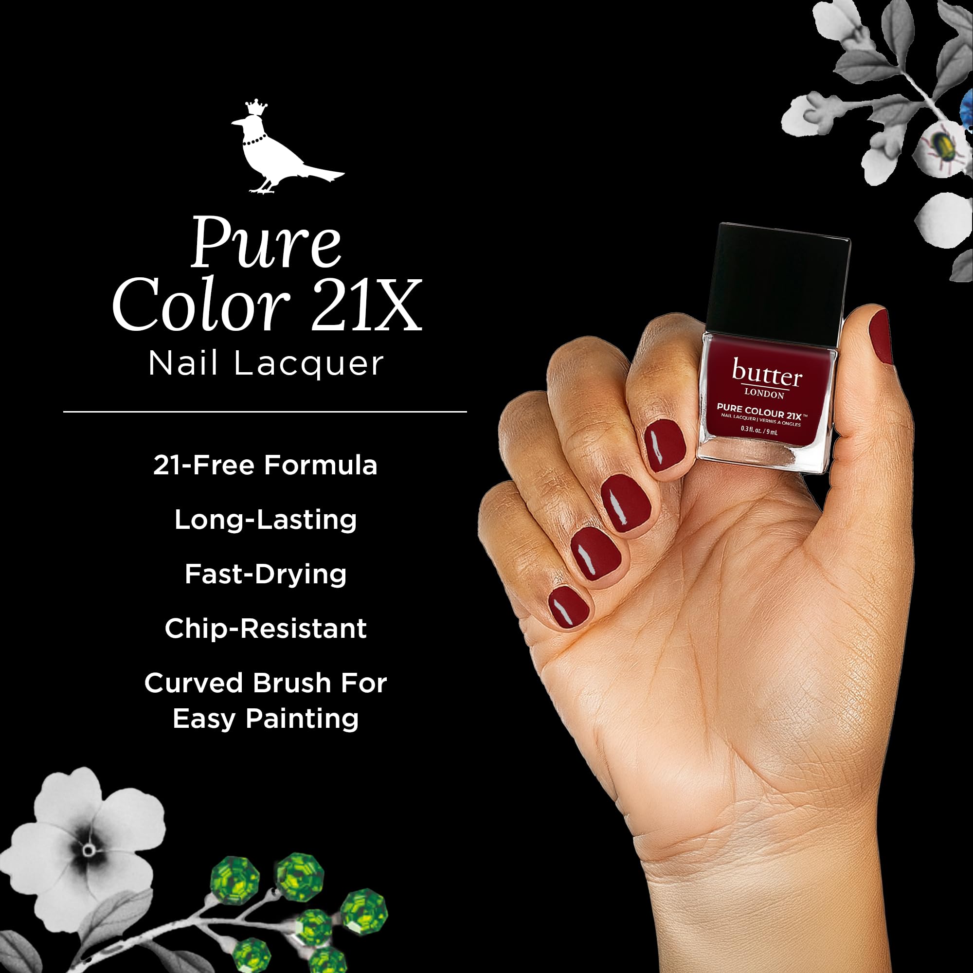 Butter LONDON PC21X Esmalte Afters secado rápido en minutos