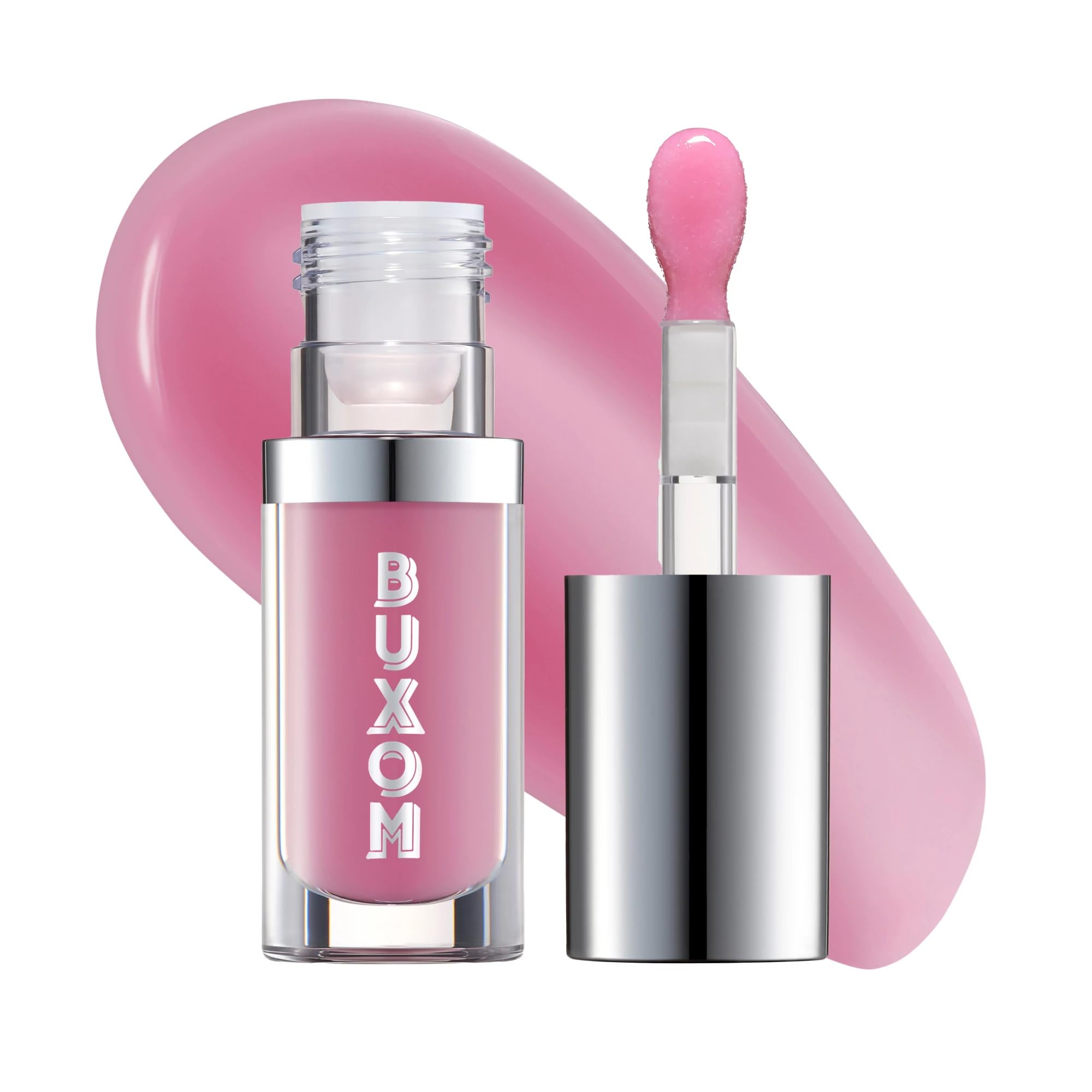 Buxom Dolly brillo labial con aplicador suave para aplicación uniforme.