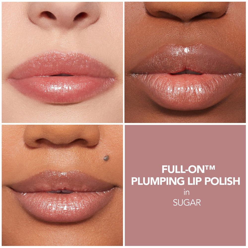 Buxom Brillo labial volumen-efecto para apariencia de labios más llenos
