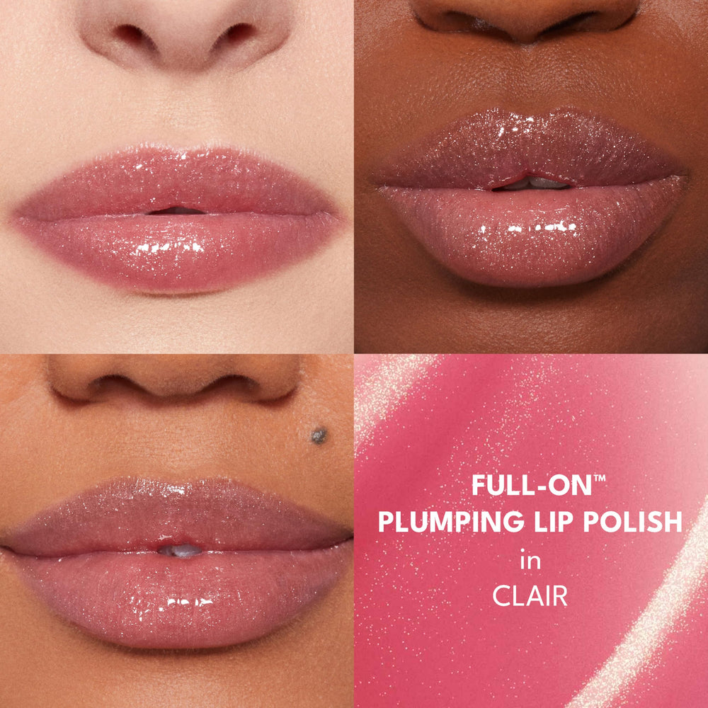 Buxom labial voluminizante AO Clair, volumen visible al instante.