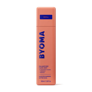 BYOMA repuesto de bruma facial para recargar y reducir residuos.