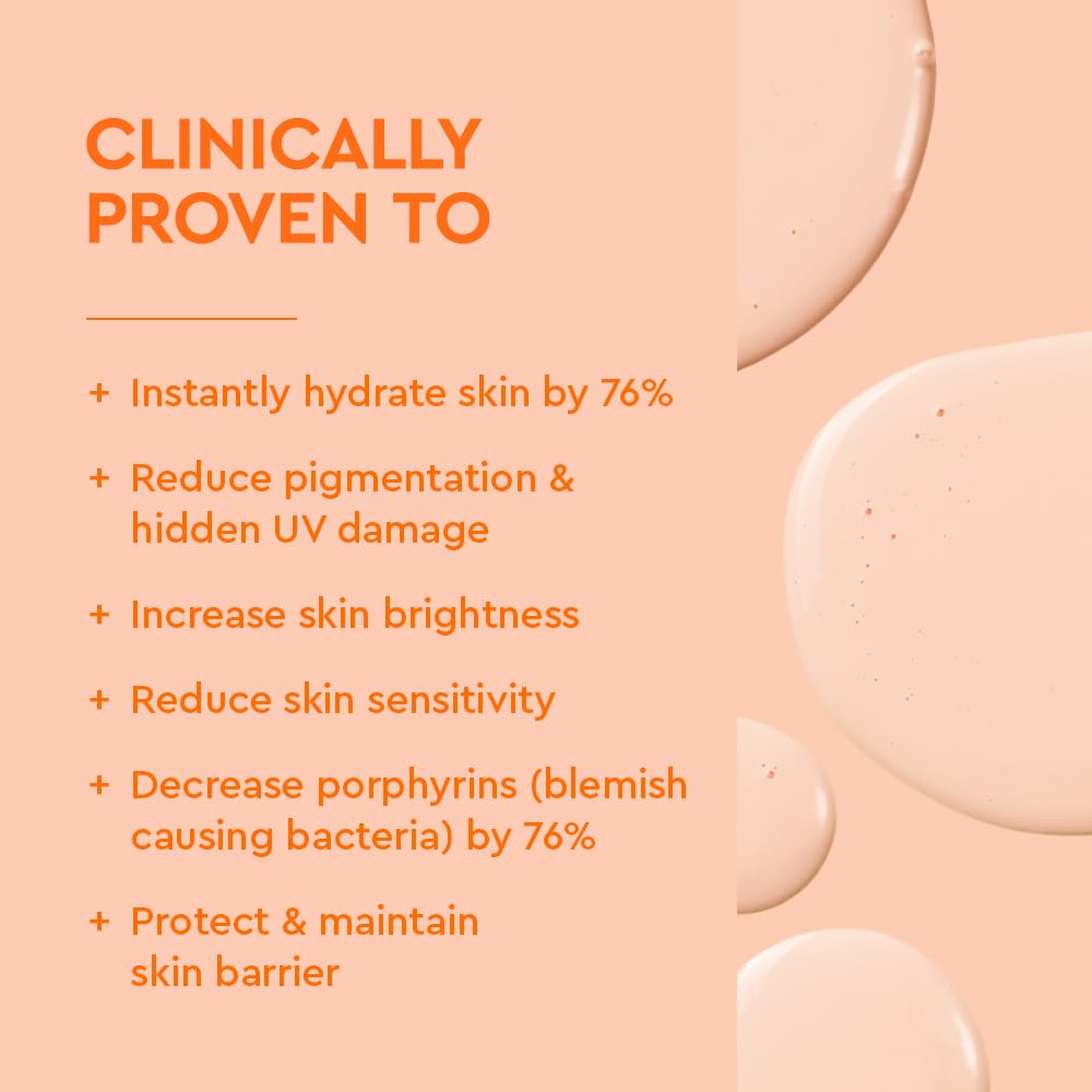 Textura ultraligera de BYOMA SPF30 para sensación suave al aplicar