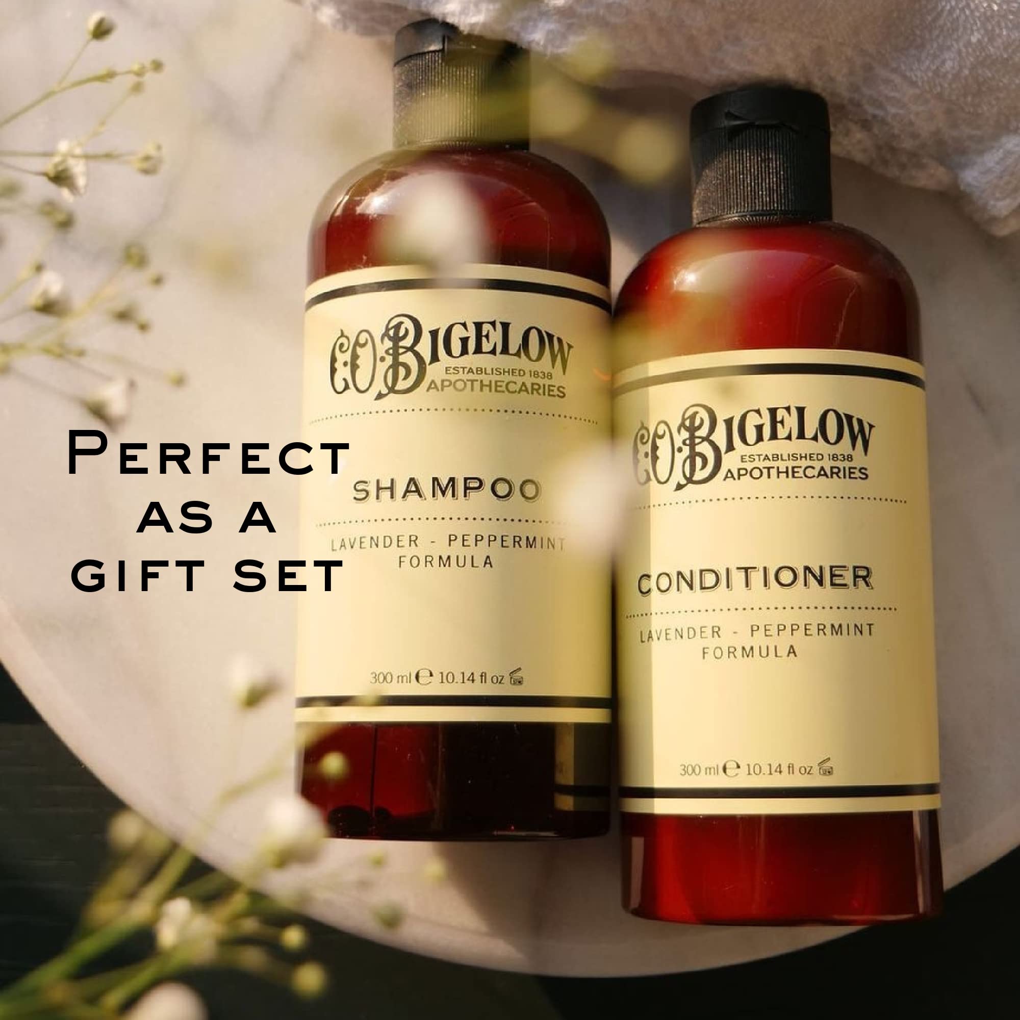 C. O. Bigelow Condicionador Lavanda Menta, aroma relajante para el momento de lavado.