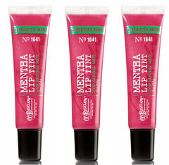 C.O. Bigelow Mentha Tinte Labial Magenta, conjunto de 3, color suave y frescura duradera.