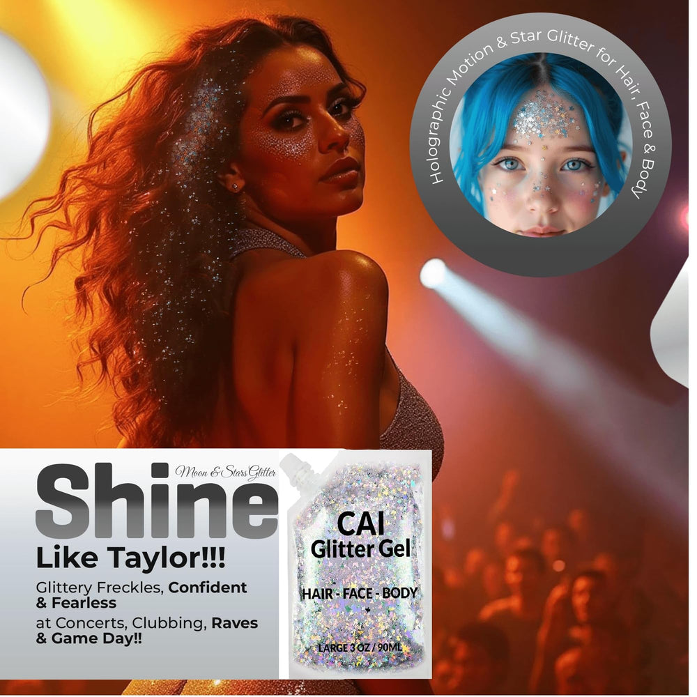 CAI BEAUTY NYC gel brillo cabello aplicación rápida sin complicaciones