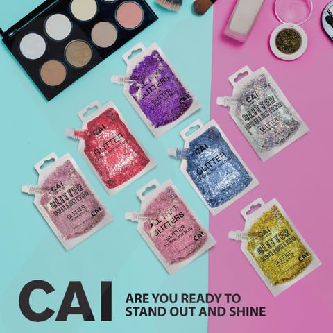 CAI BEAUTY NYC lavado fácil con agua para retirar brillo