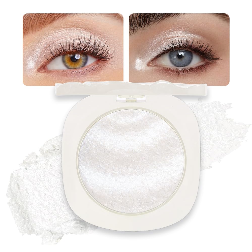 CAKAILA Paleta ojos monocromática con brillo perlado, look diario elegante