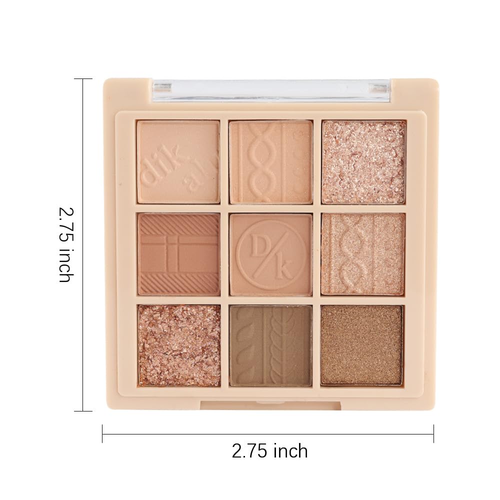 CAKAILA Paleta neutras compacta y portátil para viajar