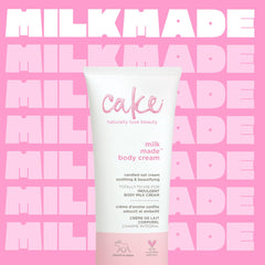 Cake Beauty aroma avena y malvavisco para un efecto reconfortante