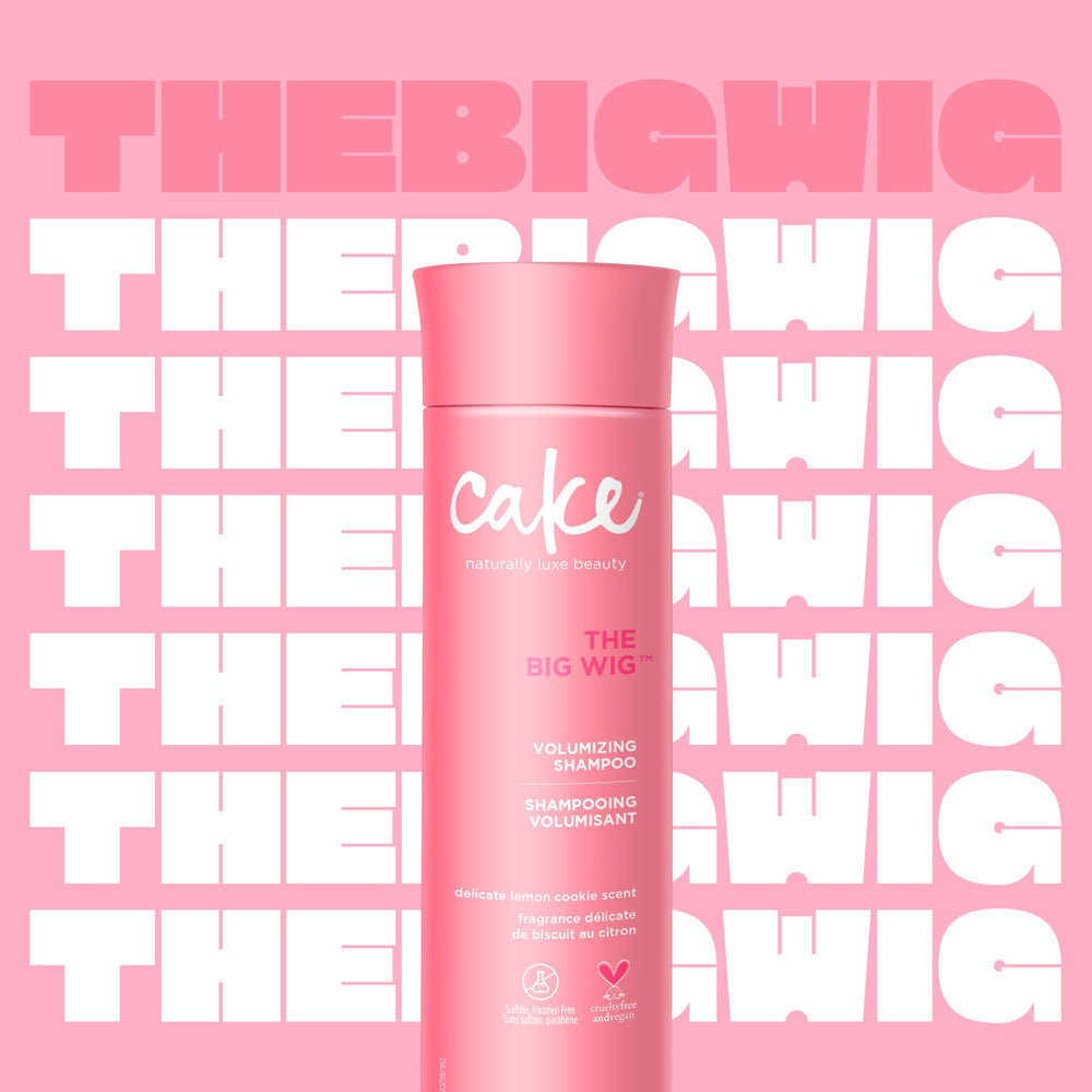 Cake Beauty Big Wig, hidratación ligera con proteínas de arroz y soja para el cabello
