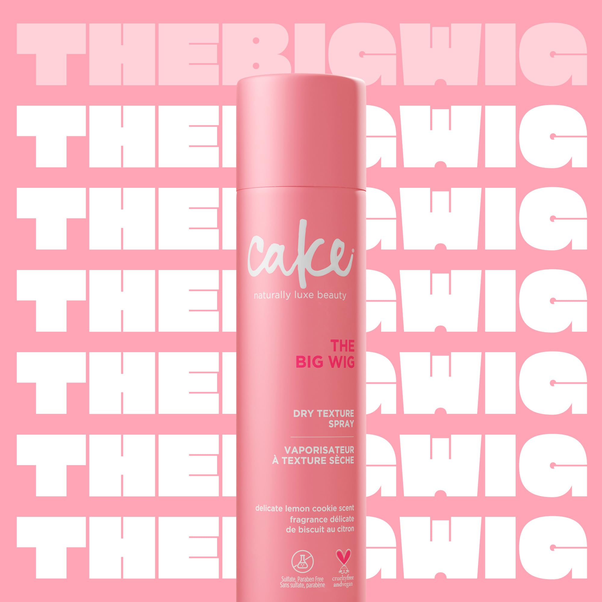 Cake Beauty Big Wig efecto volumen y textura duradera.