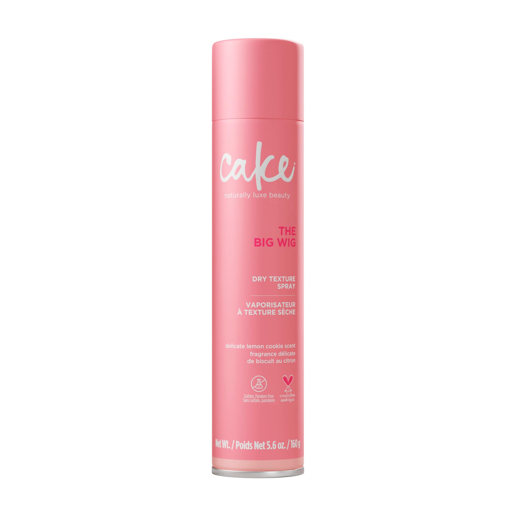 Cake Beauty Big Wig spray texturizante en seco para cuerpo y volumen ligero.