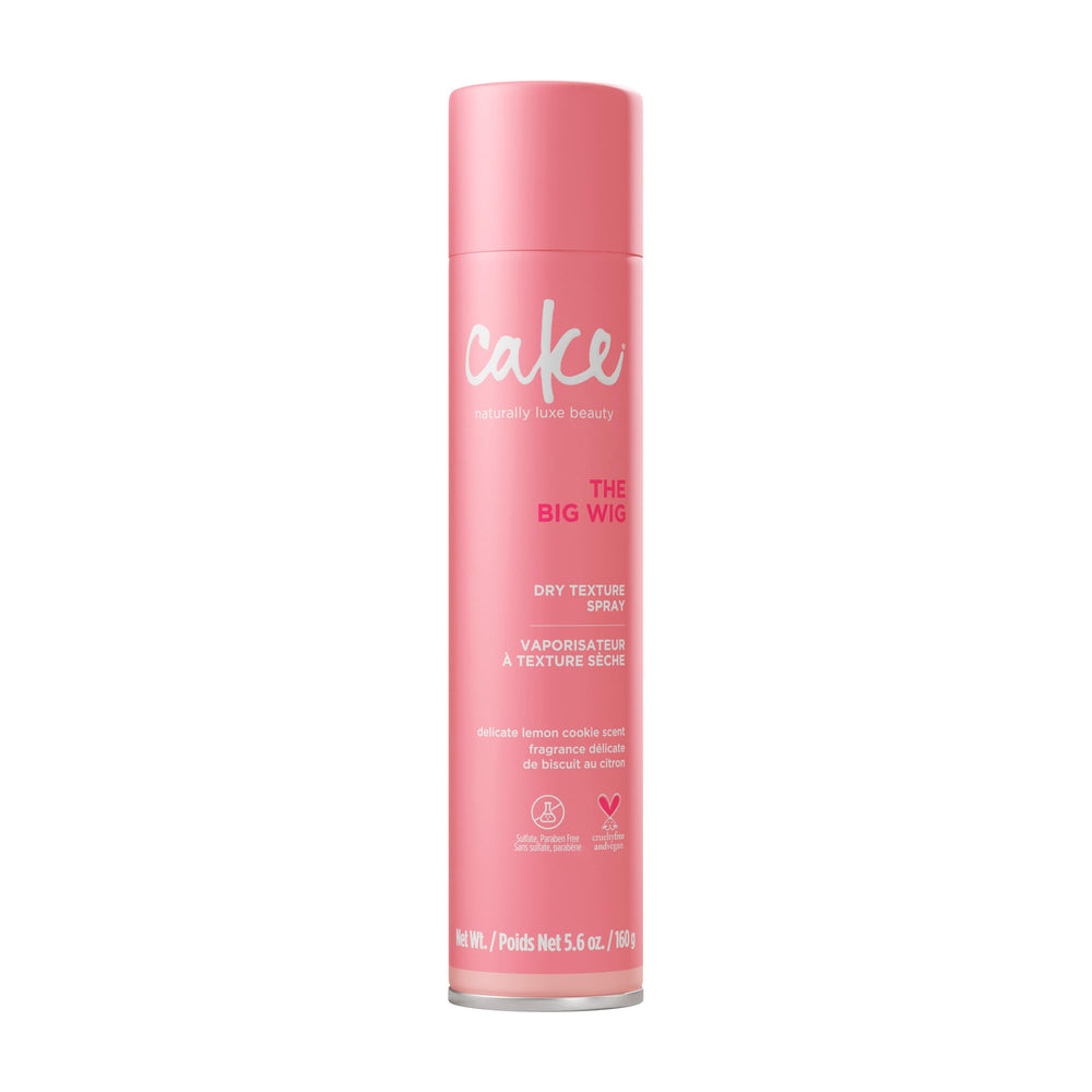 Cake Beauty Big Wig spray texturizante en seco para cuerpo y volumen ligero.