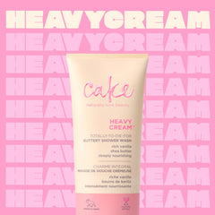 Cake Beauty: visual de aceite de coco que nutre y suaviza la piel durante la ducha.