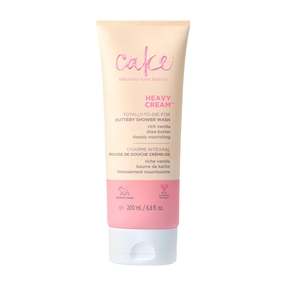 Cake Beauty: espuma cremosa para una ducha suave y reconfortante.