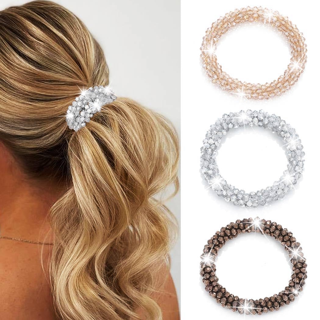 CAKURE coletero con cristales rhinestone brillantes para un brillo elegante.