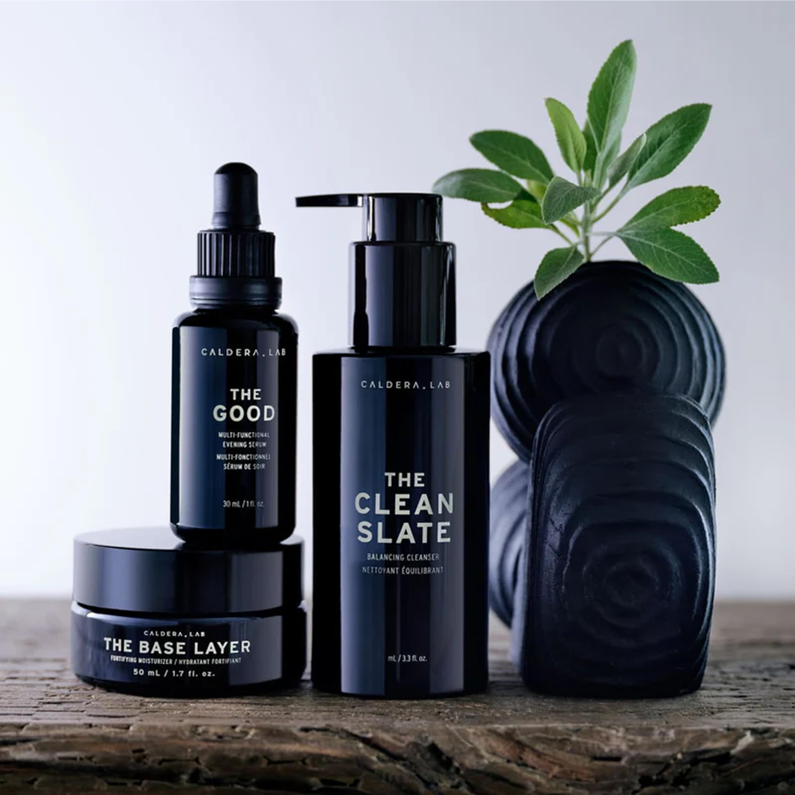 Caldera + Lab Ingredientes clave: niacinamida y antioxidantes para piel revitalizada.