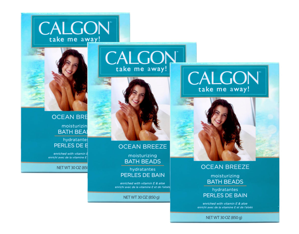 Calgon Brisa Marina, bolas de baño vertidas para iniciar una experiencia relajante en casa.