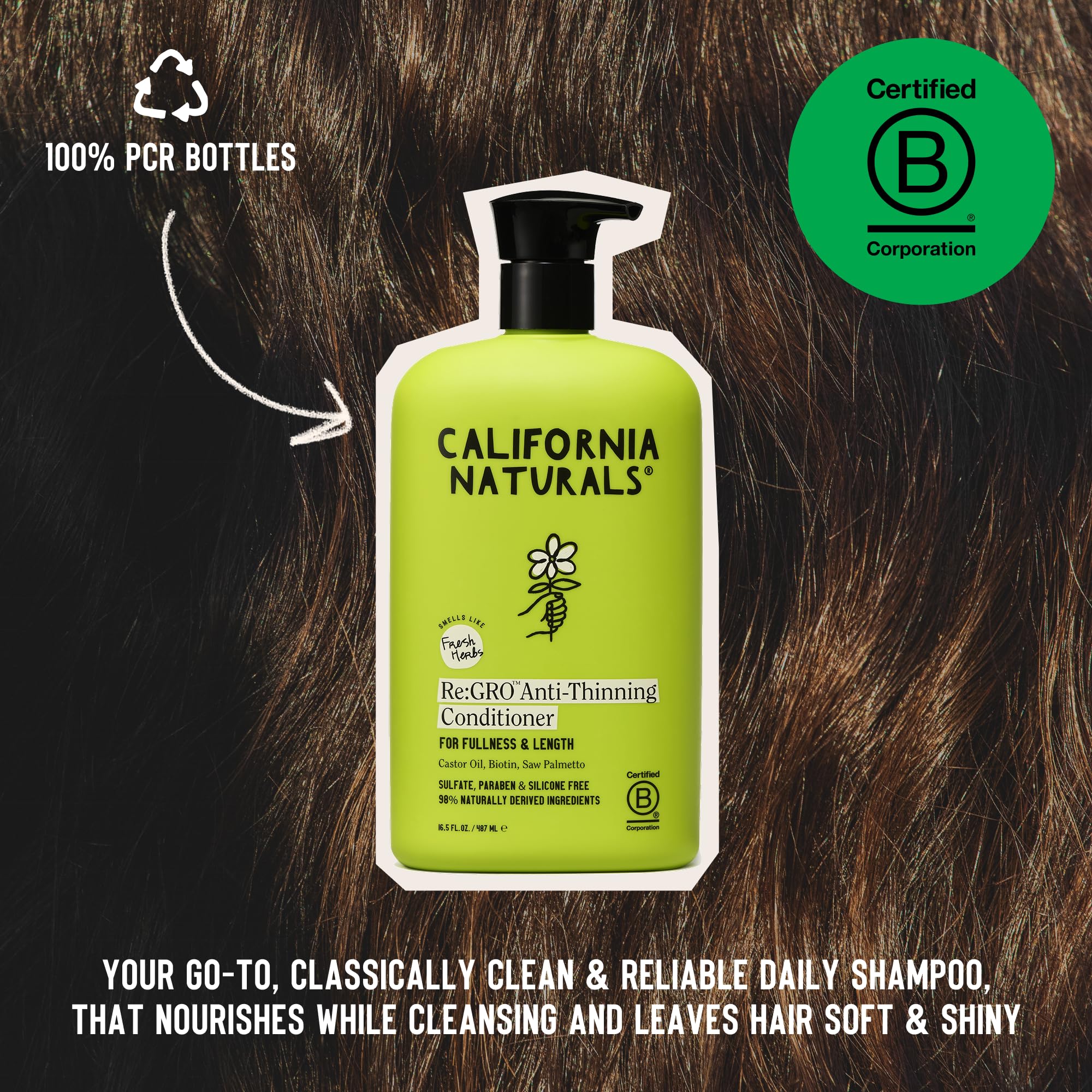 California Naturals Re:GRO Aplicación diaria para cabello resistente