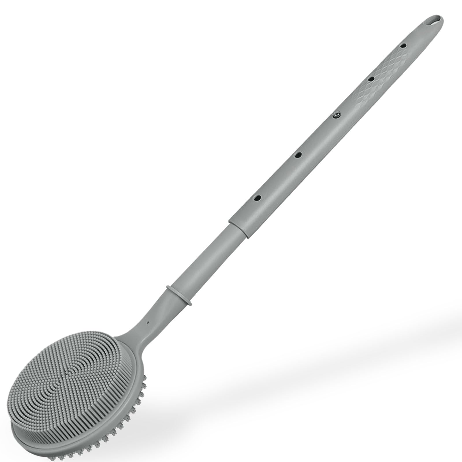 CAMENDE cepillo espalda dos lados para limpieza profunda y suave en la ducha