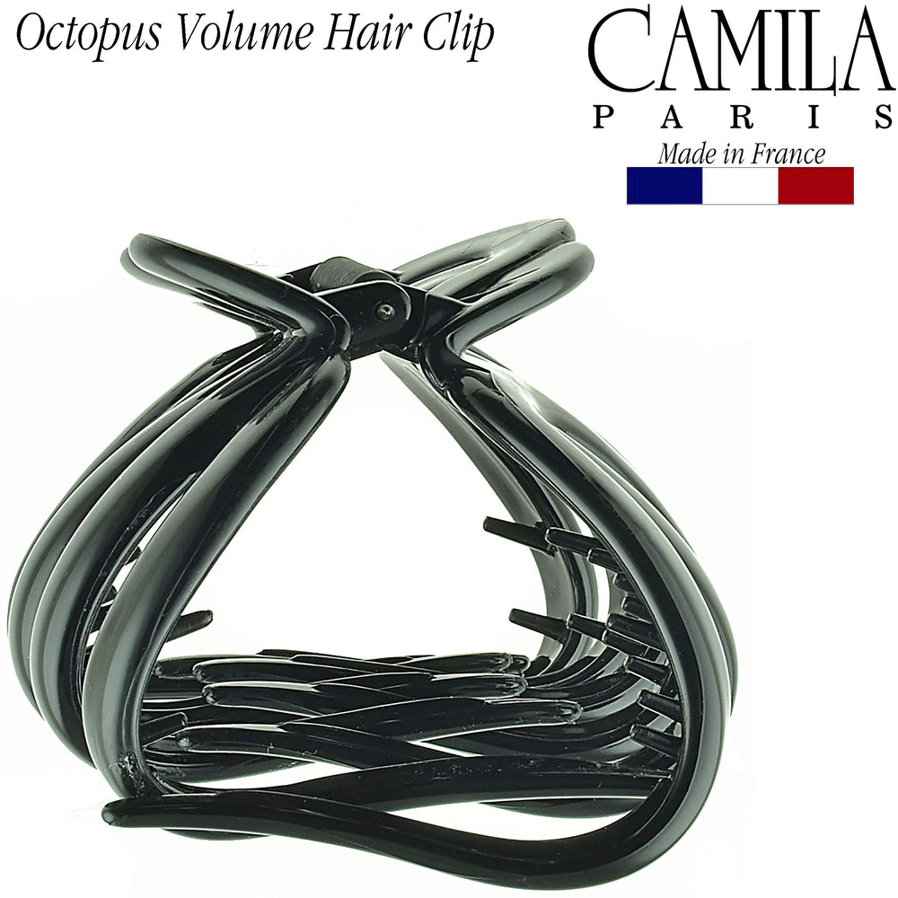 Pinza pulpo grande Camila Paris AD719 para cabello grueso y voluminoso.