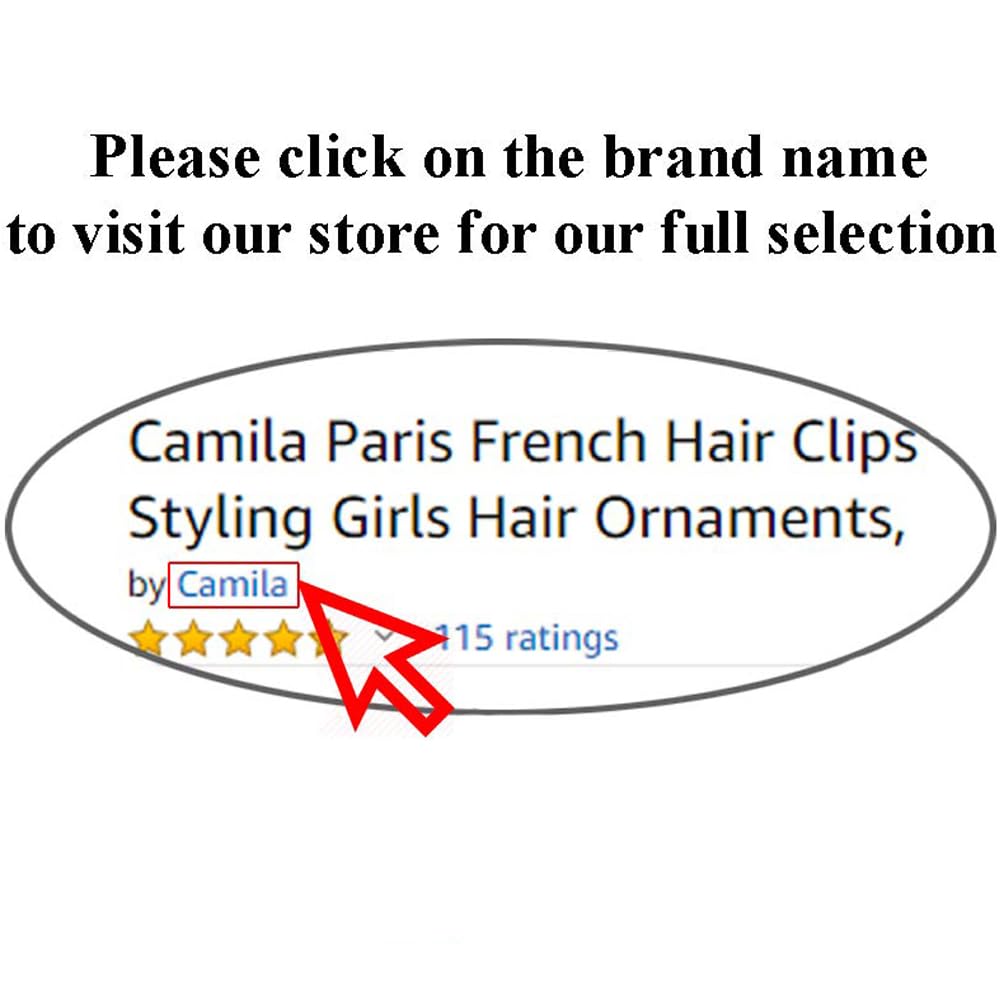 Camila Paris AD719 diseño elegante para rizos y peinados diarios.