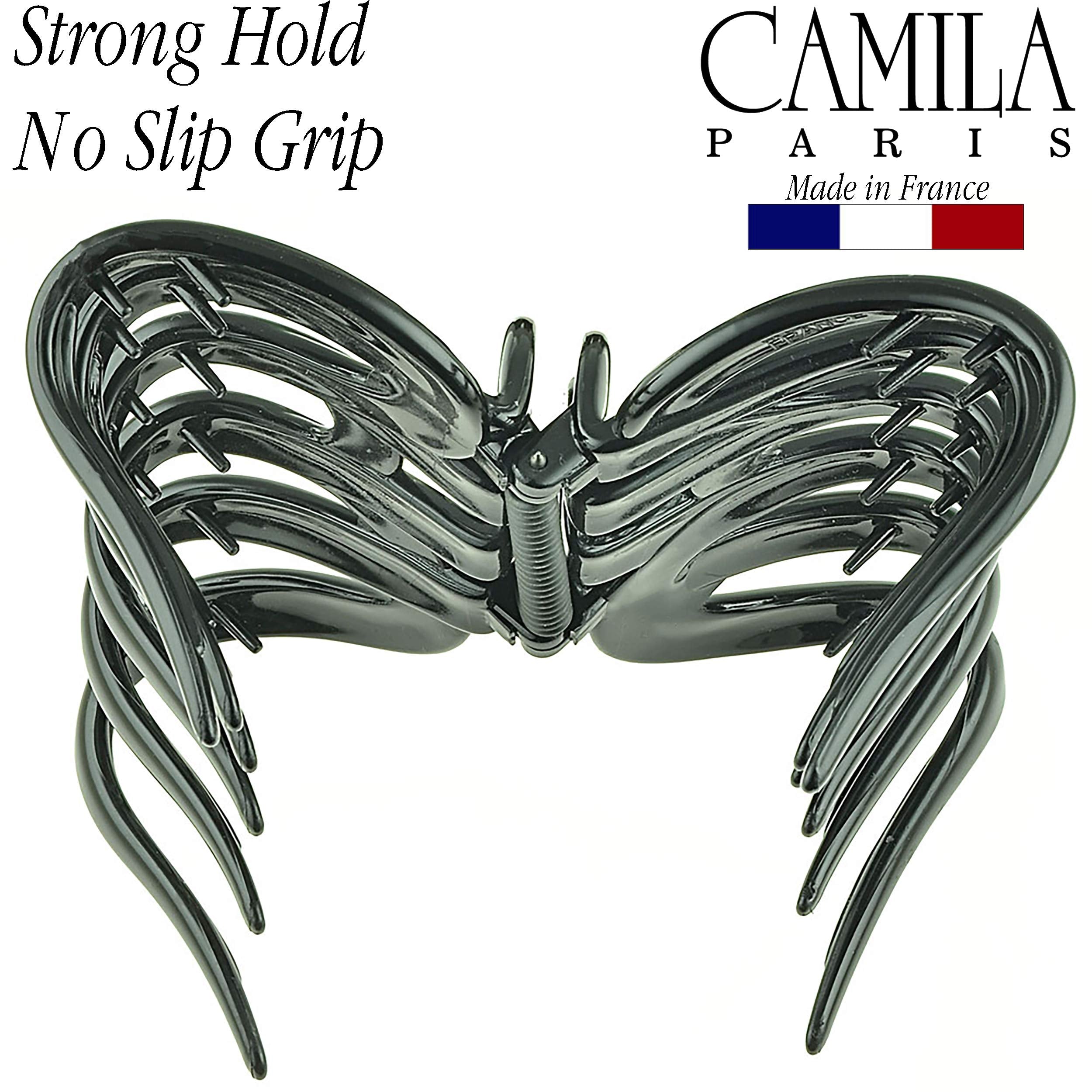 Camila Paris AD719 pinza de acetato con acabado lujoso y resistente.