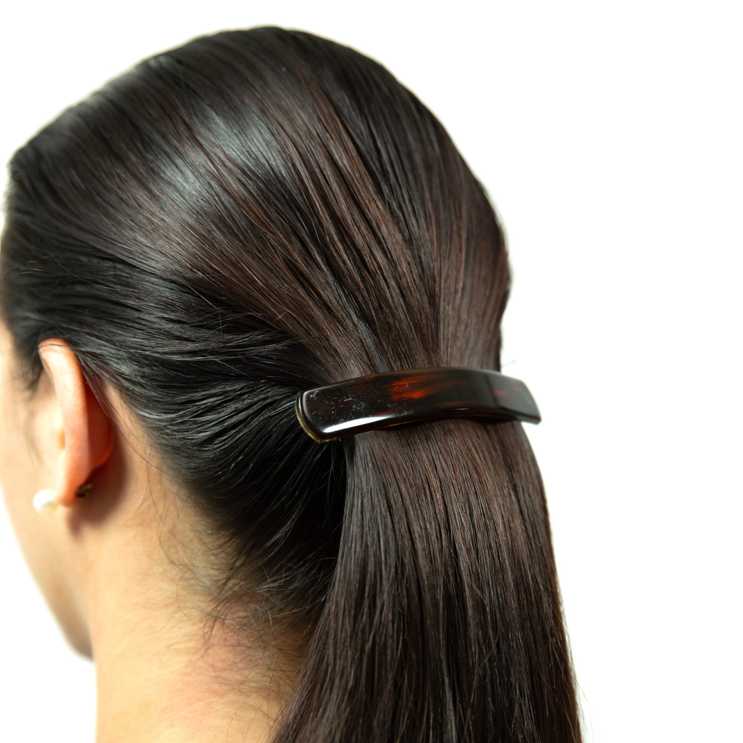 Camila Paris AD821 barrette concha tortuga, estilo clásico y duradero