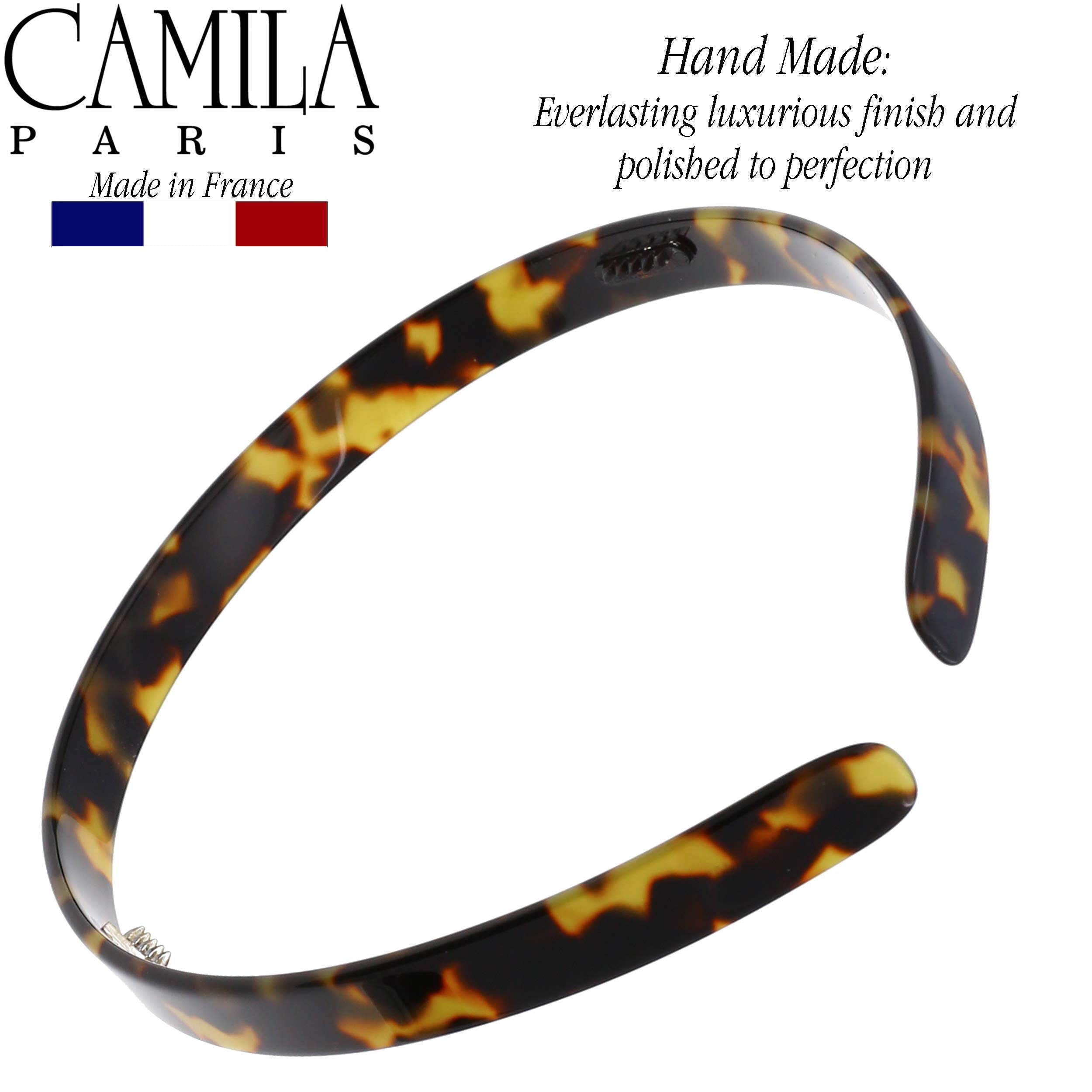 Camila Paris CP2003 evita deslizamiento; ideal para peinados seguros.