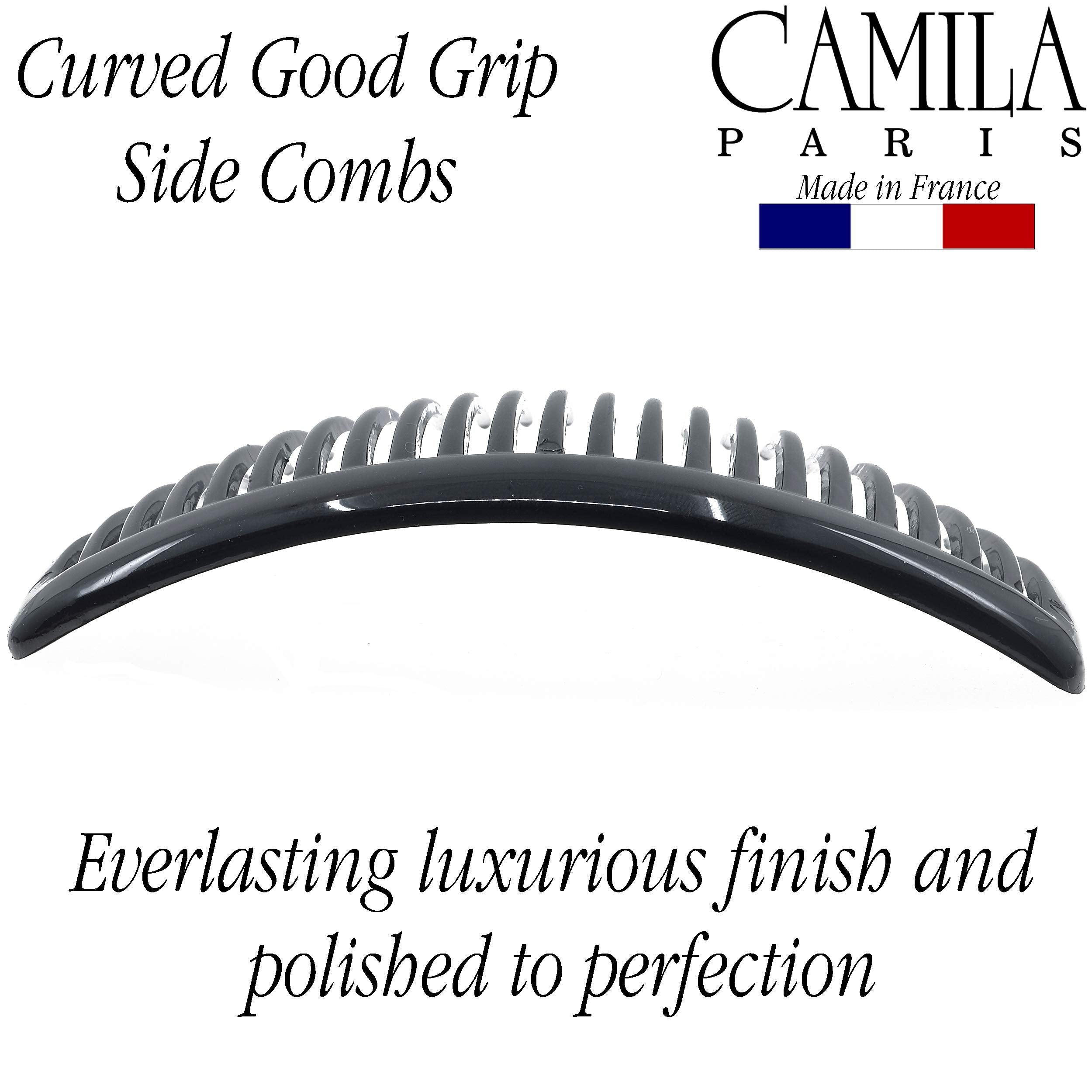 Camila Paris CP2910 acetato de celulosa negro, material duradero de alta calidad.