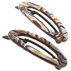 Camila Paris CP3367 horquilla onyx con cierre sin metal para un agarre seguro