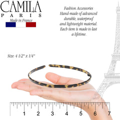 Diadema Camila CP3469 para todo tipo de cabello, rizado, liso o fino.