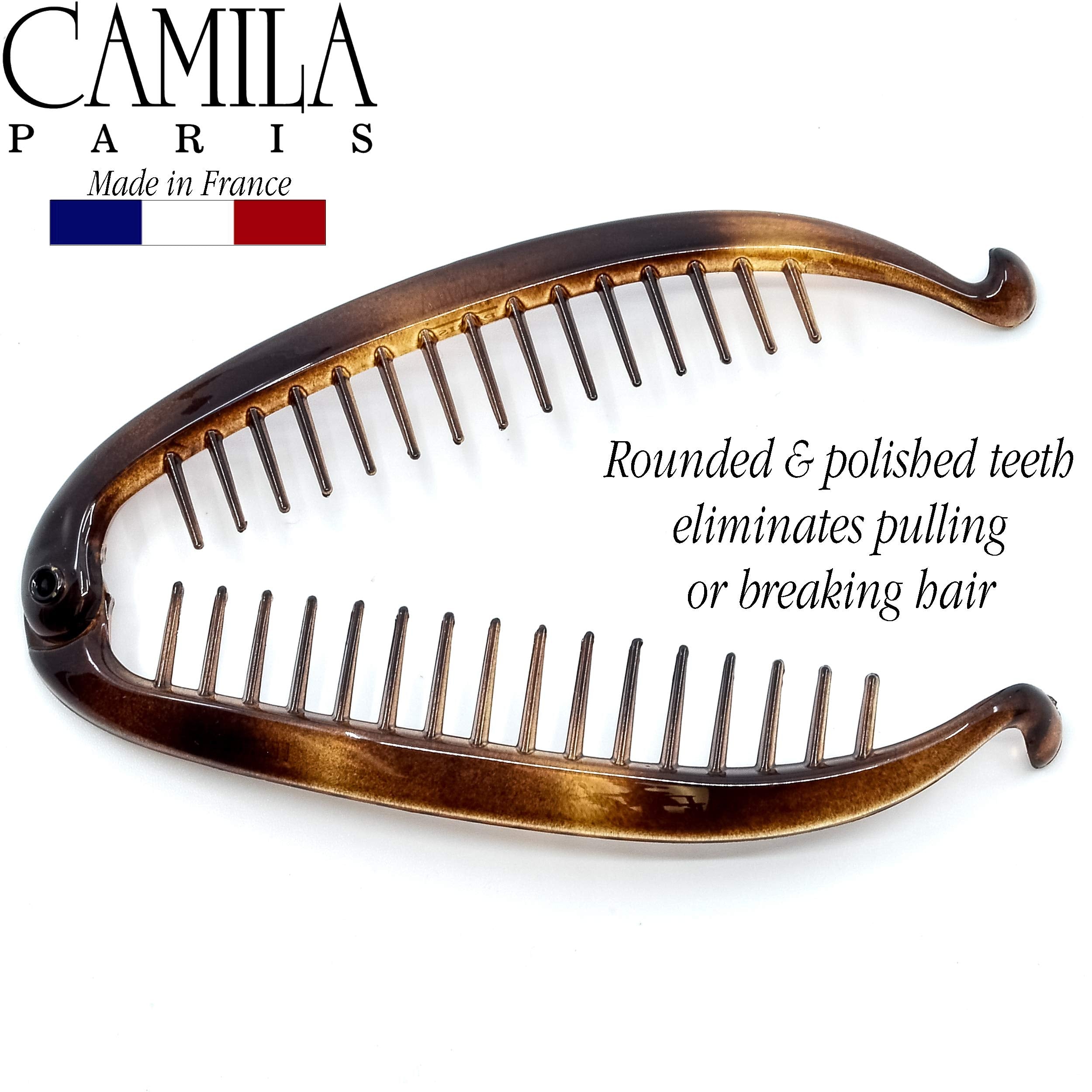 Camila Paris CP5 clip banano para peinados, práctico y cómodo.