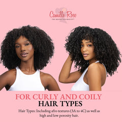Camille Rose gel para trenzas: textura cremosa facilita la definición de trenzas.