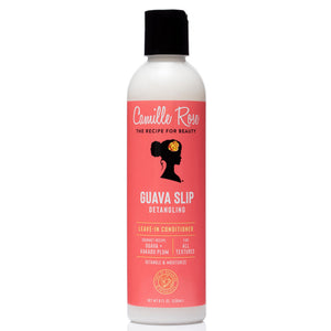 Camille Rose Guava Slip Desenredante en botella para deslizamiento suave