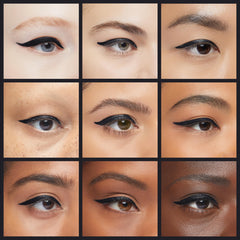CANMAKE Creamy Touch Liner pigmento-oscuro que realza la mirada con color profundo.