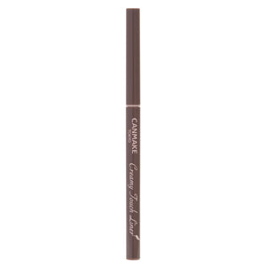 CANMAKE delineador de tacto cremoso, punta ultra fina 1-5mm para trazos precisos.